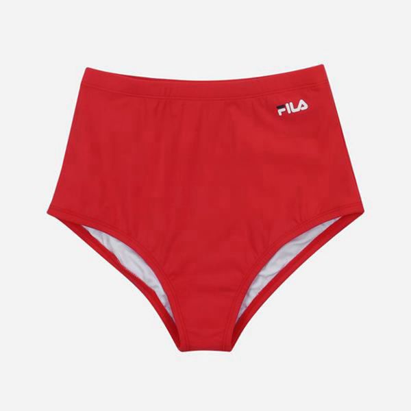 Cuecas Fila Mulher Vermelhas - Fila Bikini Portugal Lojas,BJFD-46785